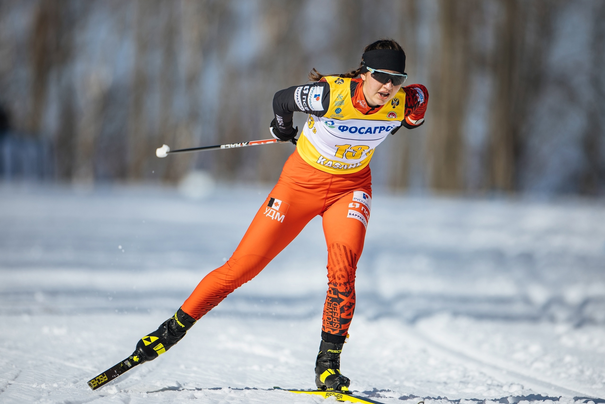 Анна Грекова – 5-я в спринте на Всероссийских соревнованиях среди молодёжи в Тюмени