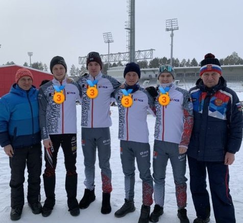 Юниорская сборная Удмуртской Республики заняла третье место в эстафете на первенстве России 