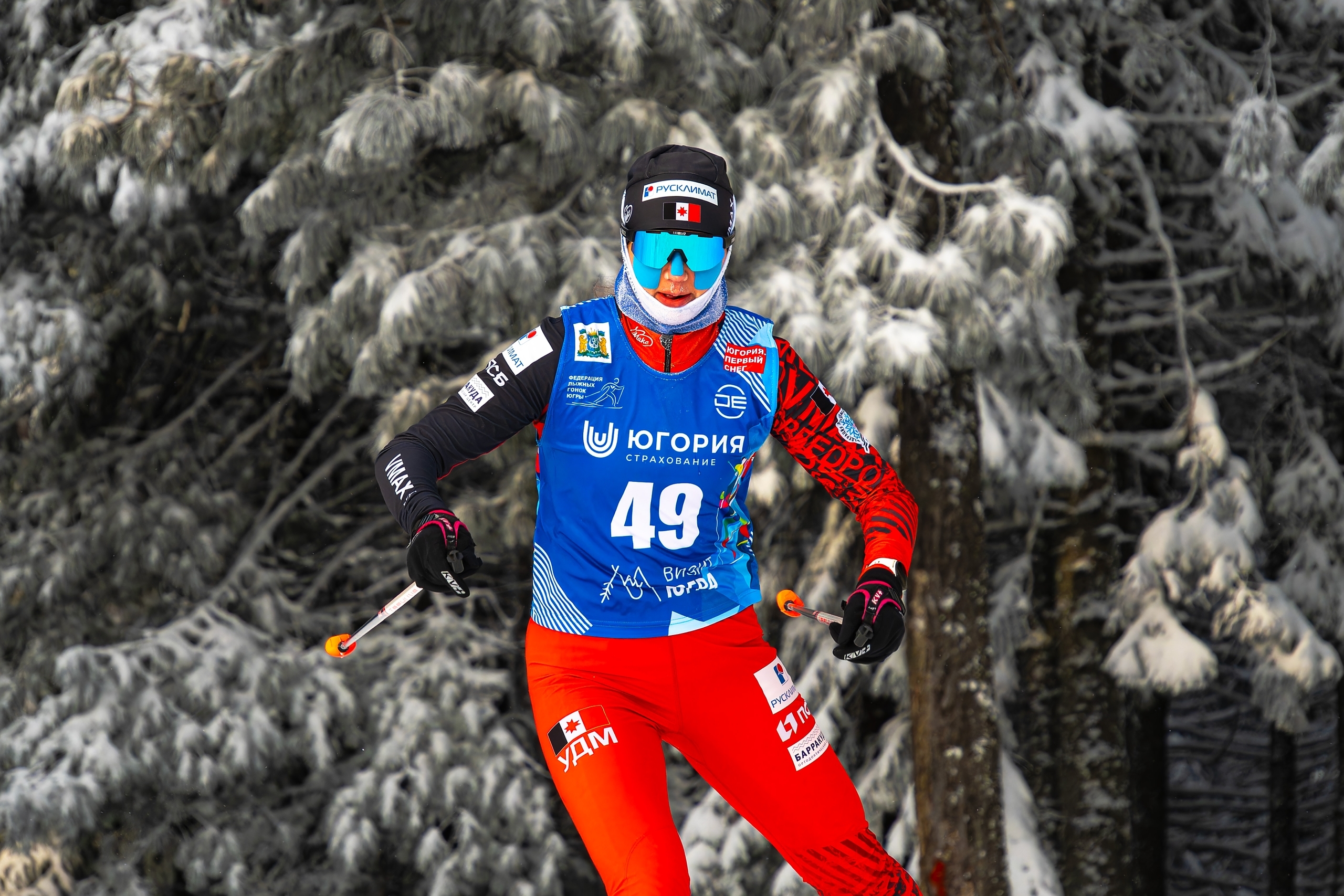 Удмуртские лыжники приняли участие в соревнованиях «Югория. Первый снег»