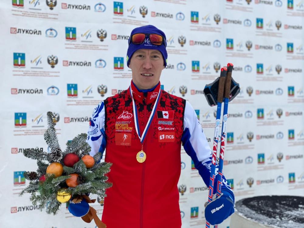 Золото Дмитрия Баграшова в индивидуальной гонке на «Красногорской лыжне 2020»