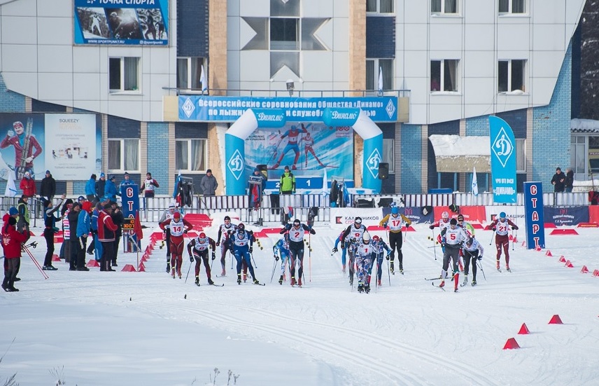 Соревнования «Лыжня Динамо»