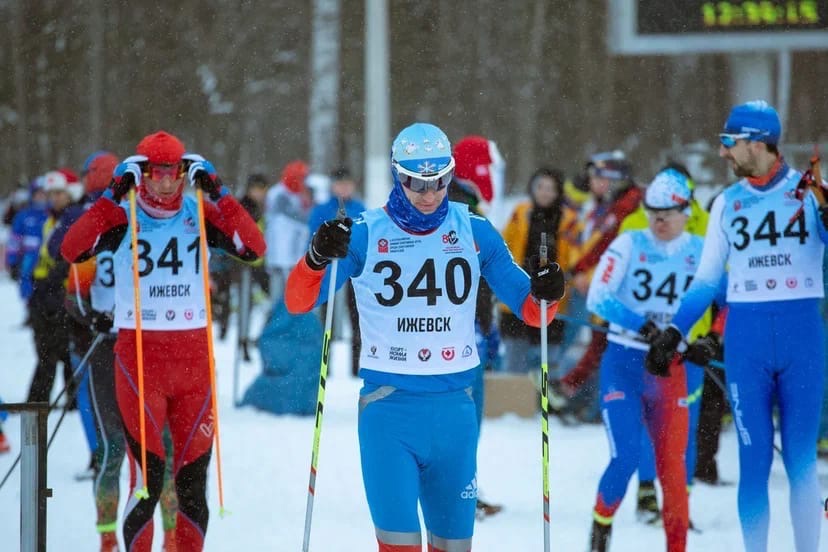 II Всероссийские зимние спортивные игры среди спортсменов-любителей по лыжным гонкам