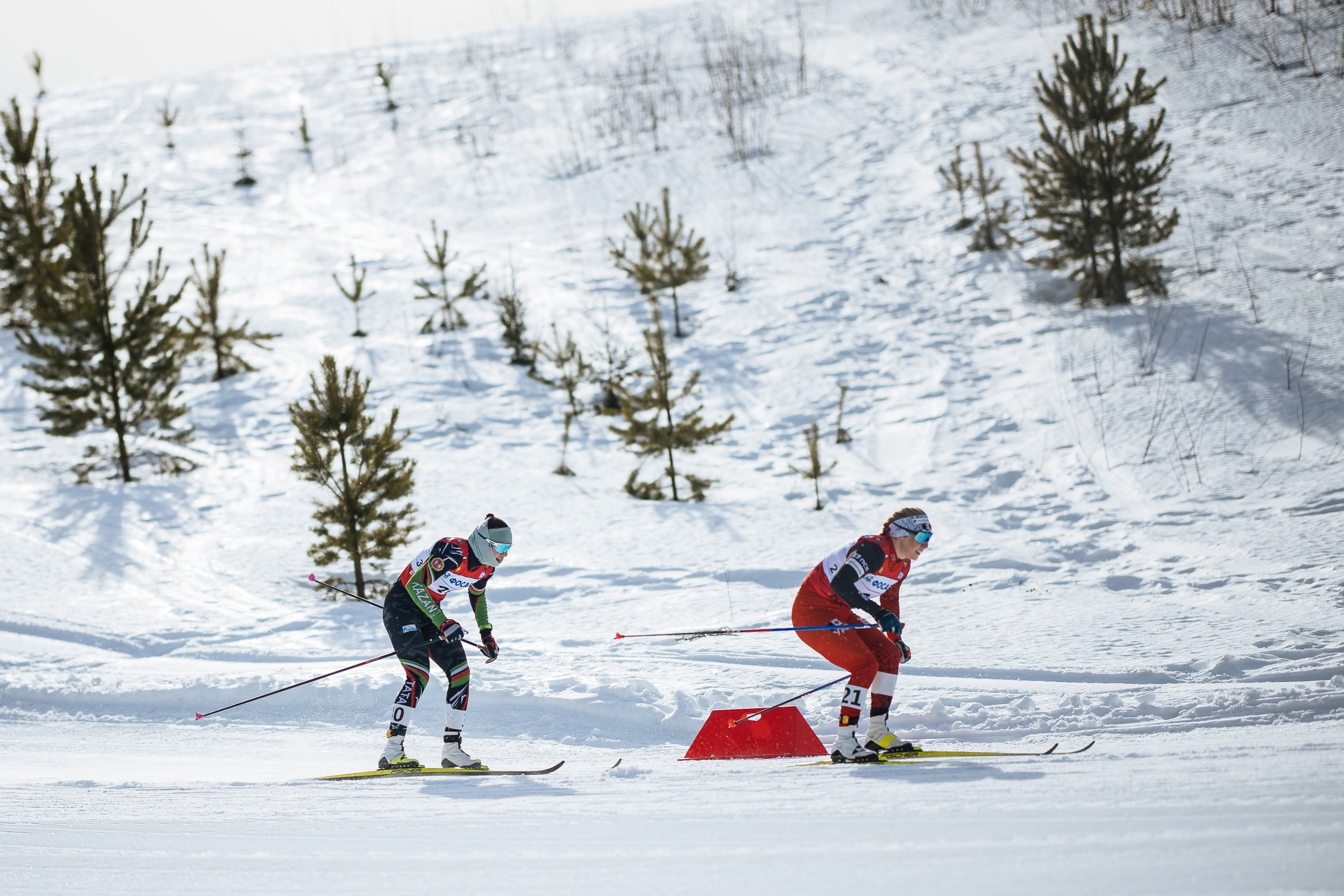 Дарья Белослудцева – 14-я в масс-старте на чемпионате России в Апатитах