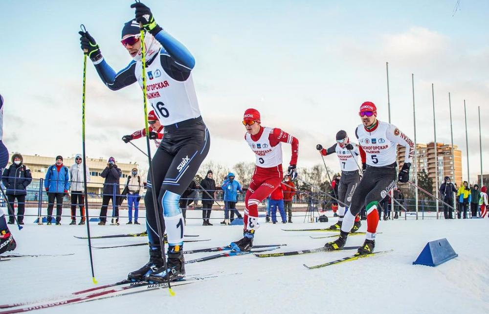 Сборная команда Удмуртии принимает участие в «Красногорской лыжне 2020»
