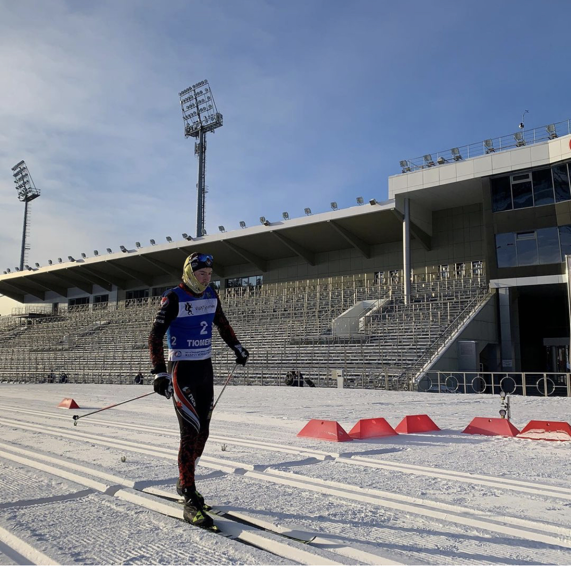 Александр Ившин - победитель масс-старта на Всероссийских соревнованиях в Тюмени