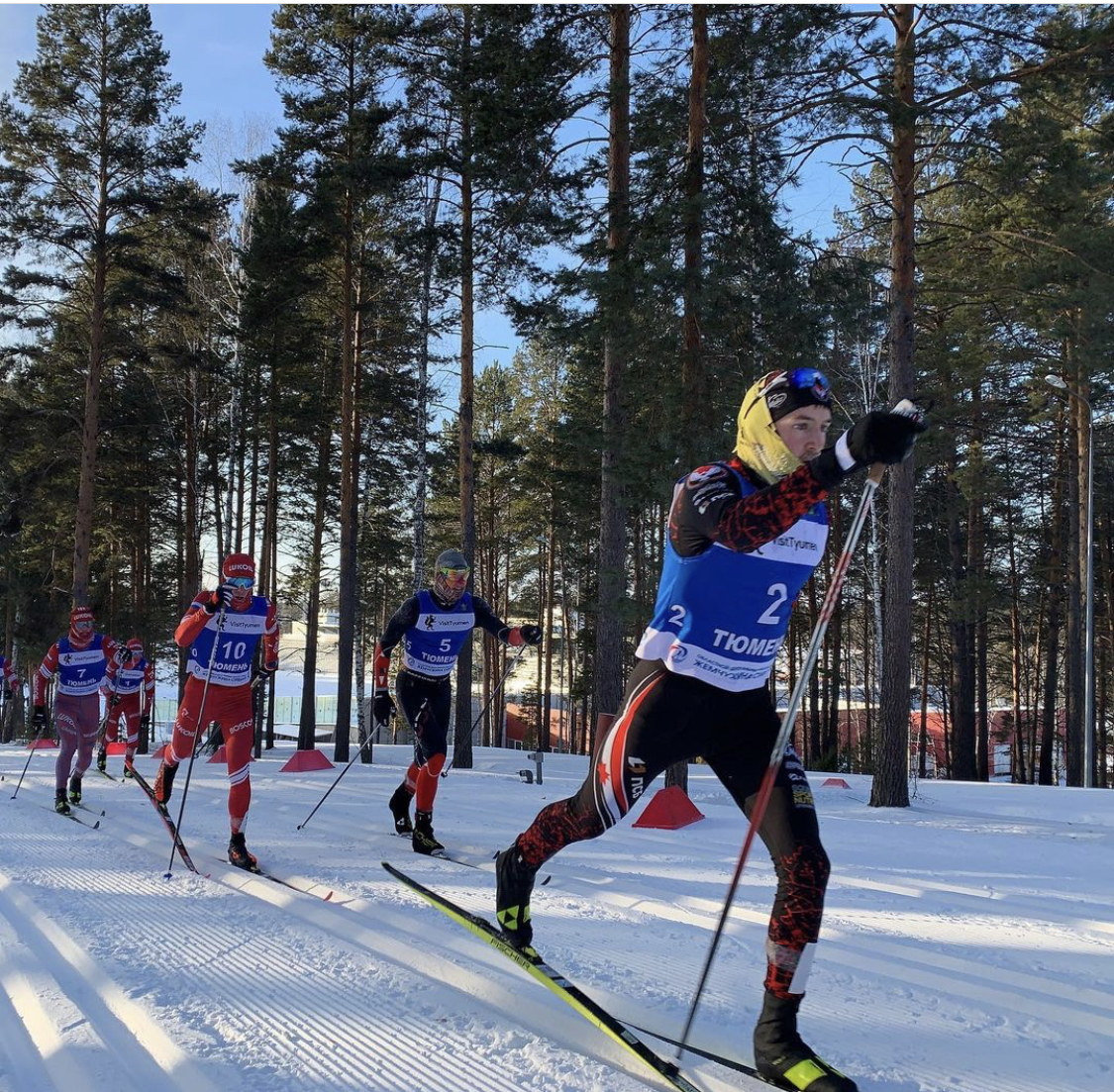 Александр Ившин - победитель масс-старта на Всероссийских соревнованиях в Тюмени