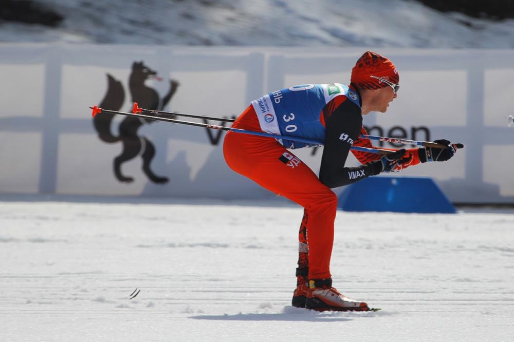 Илья Курбатов – 10-й в спринте на «Красногорской лыжне»