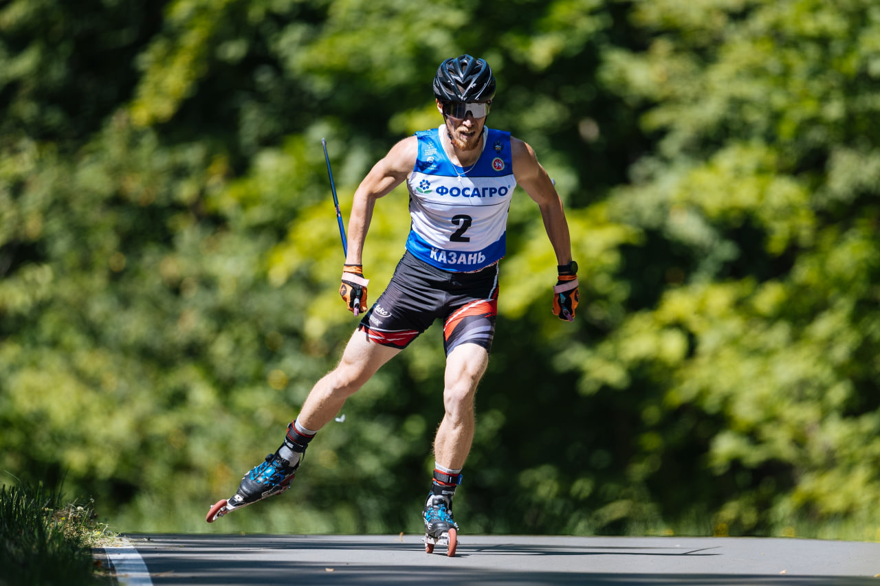 Дмитрий Баграшов – 7-й в коньковой разделке на чемпионате России по лыжероллерам