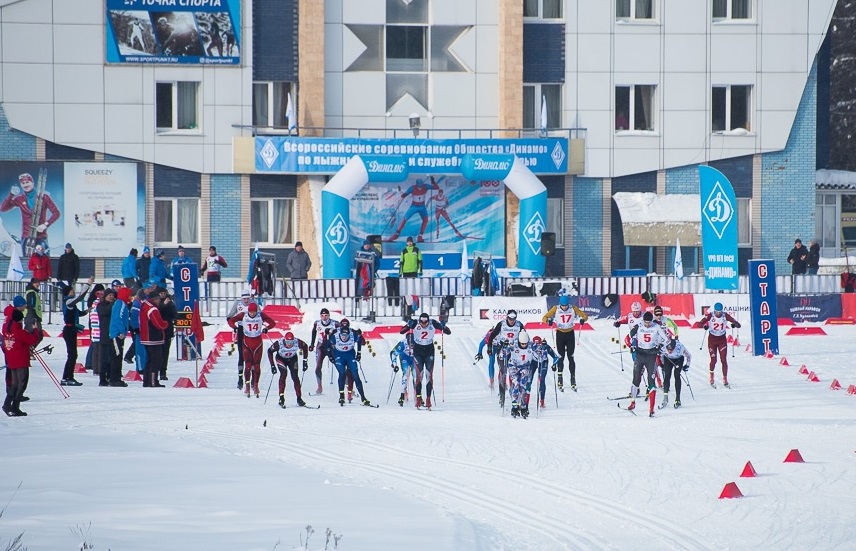 Соревнования «Лыжня Динамо»
