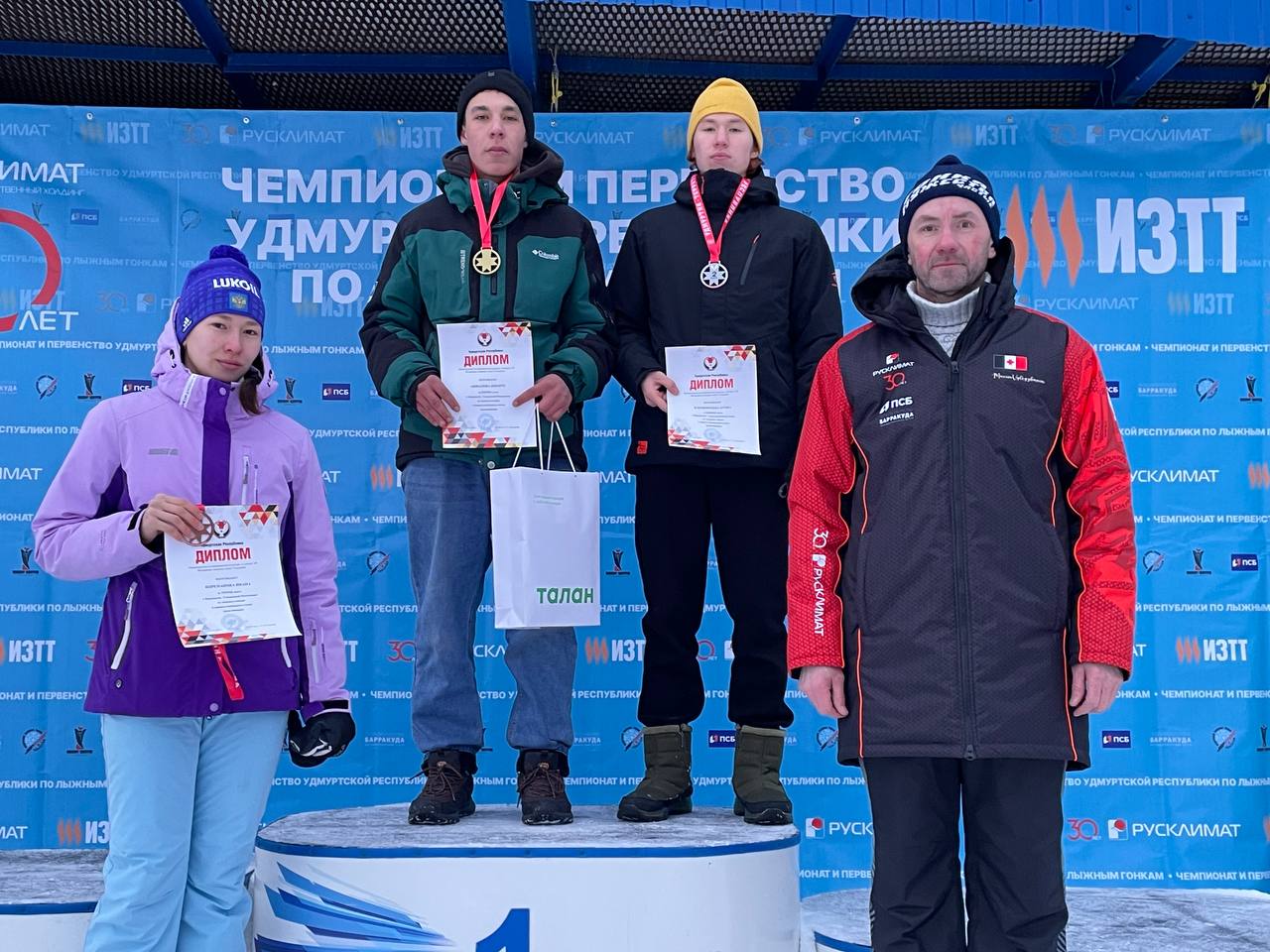Итоги спринтов на втором туре чемпионата и первенства Удмуртской Республики