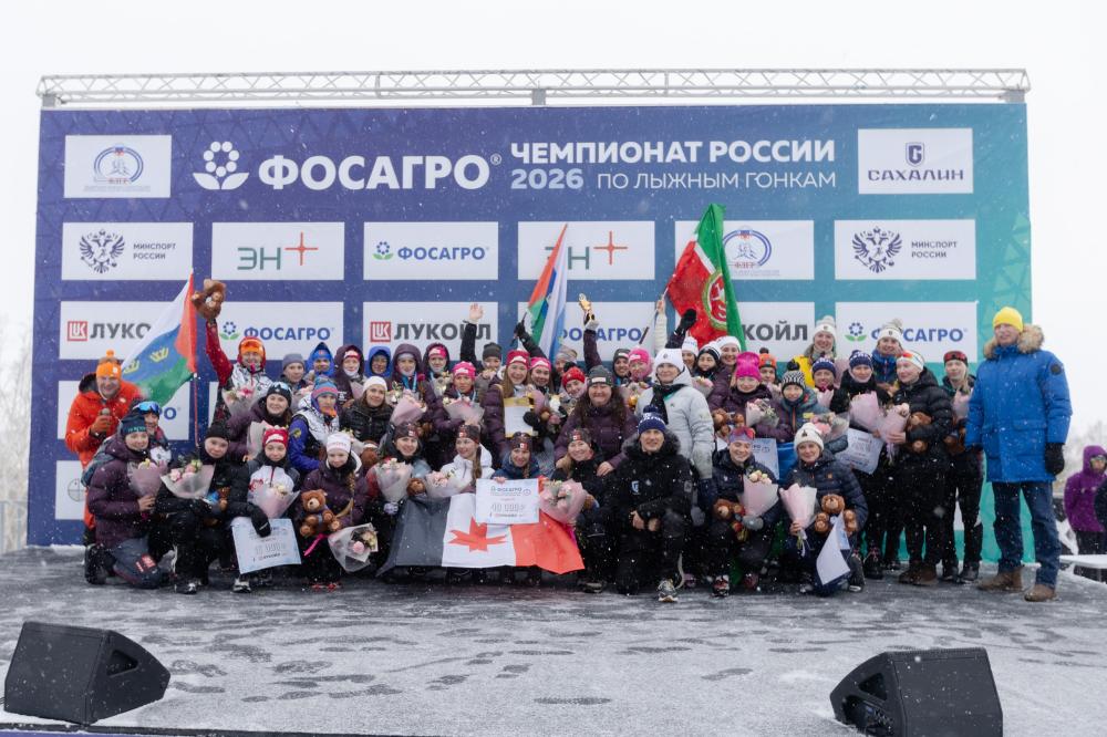 Женская сборная Удмуртской Республики – 5-я в эстафете на чемпионате России