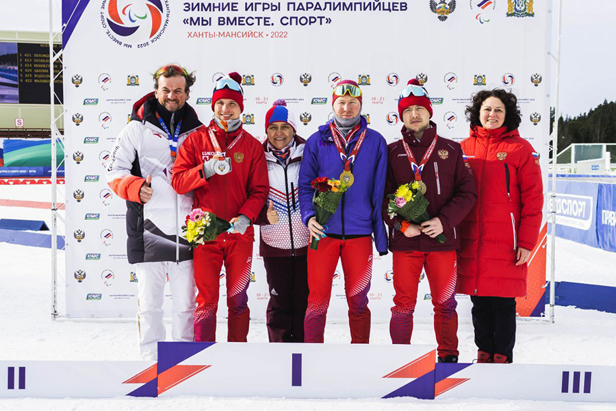 Владислав Лекомцев – первый на Зимних играх паралимпийцев в Ханты-Мансийске