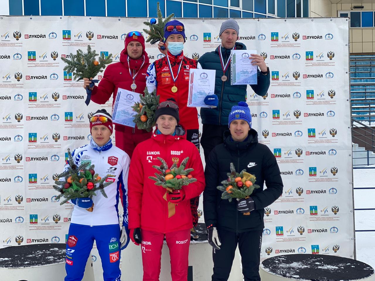 Золото Дмитрия Баграшова в индивидуальной гонке на «Красногорской лыжне 2020»