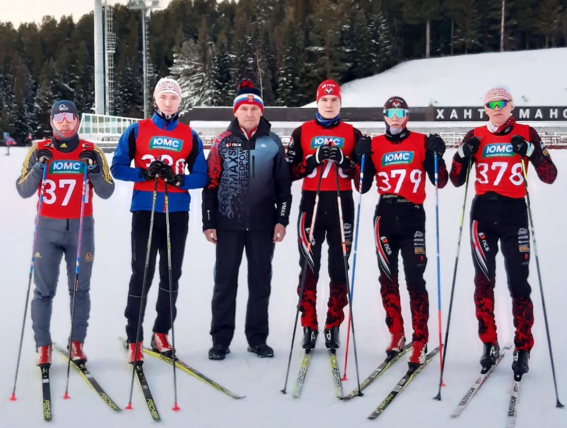 Юниорская сборная Удмуртии по лыжным гонкам 