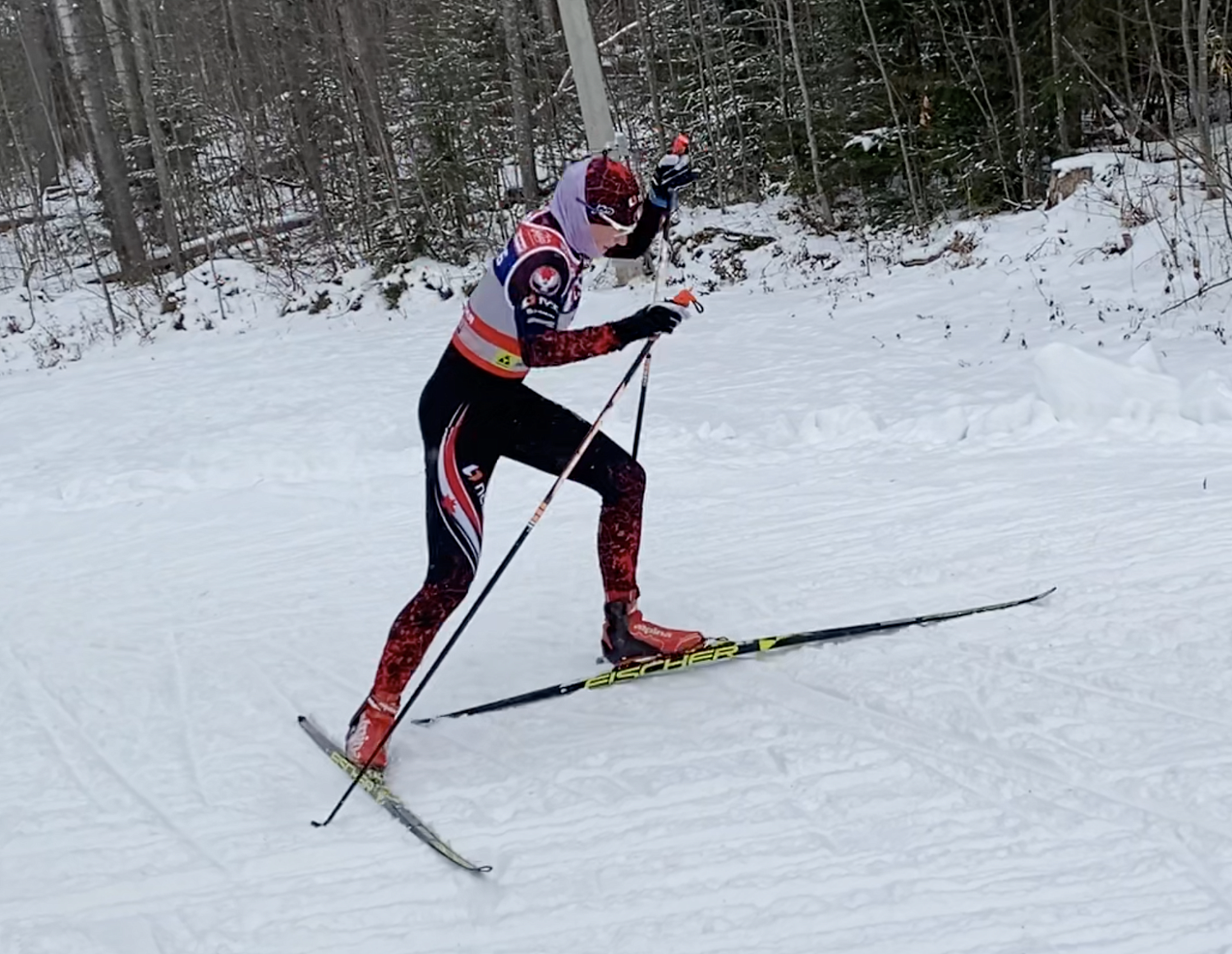 Контрольная тренировка у девушек