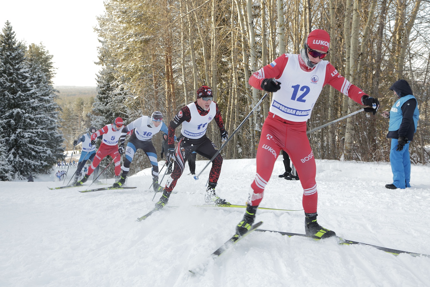 III этап Кубка России по лыжным гонкам завершился бронзой Константина Главатских