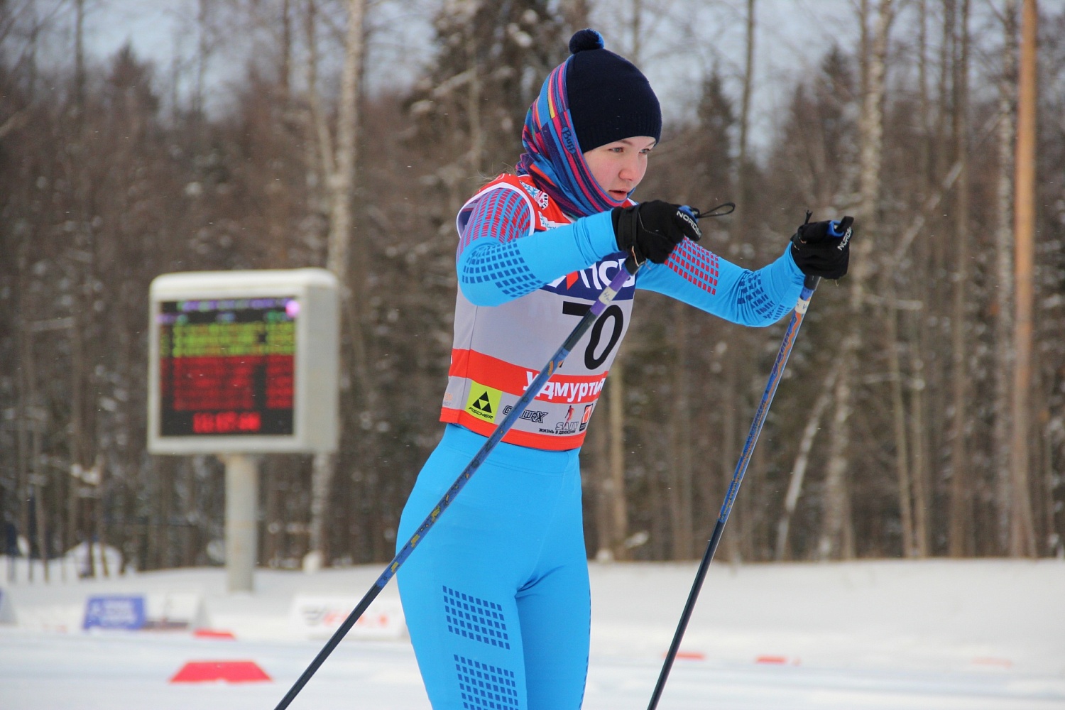 В Ижевске прошел 2 тур Чемпионата и Первенства Удмуртии по лыжным гонкам 