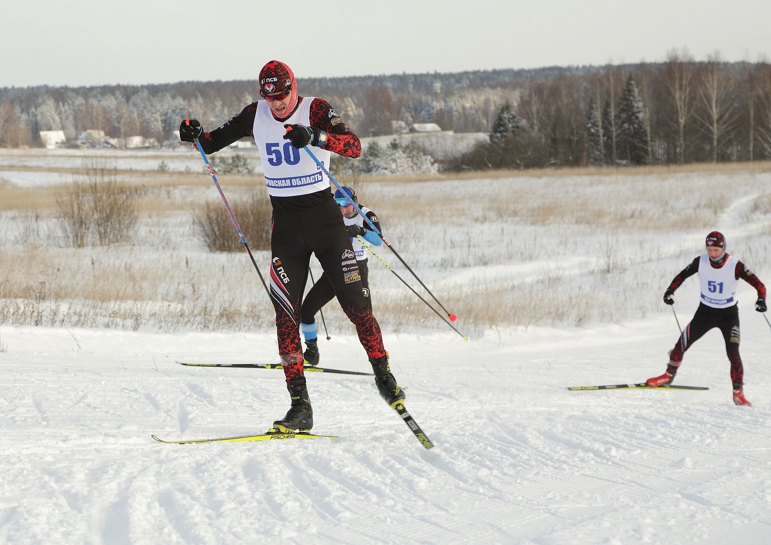III этап Кубка России по лыжным гонкам завершился бронзой Константина Главатских