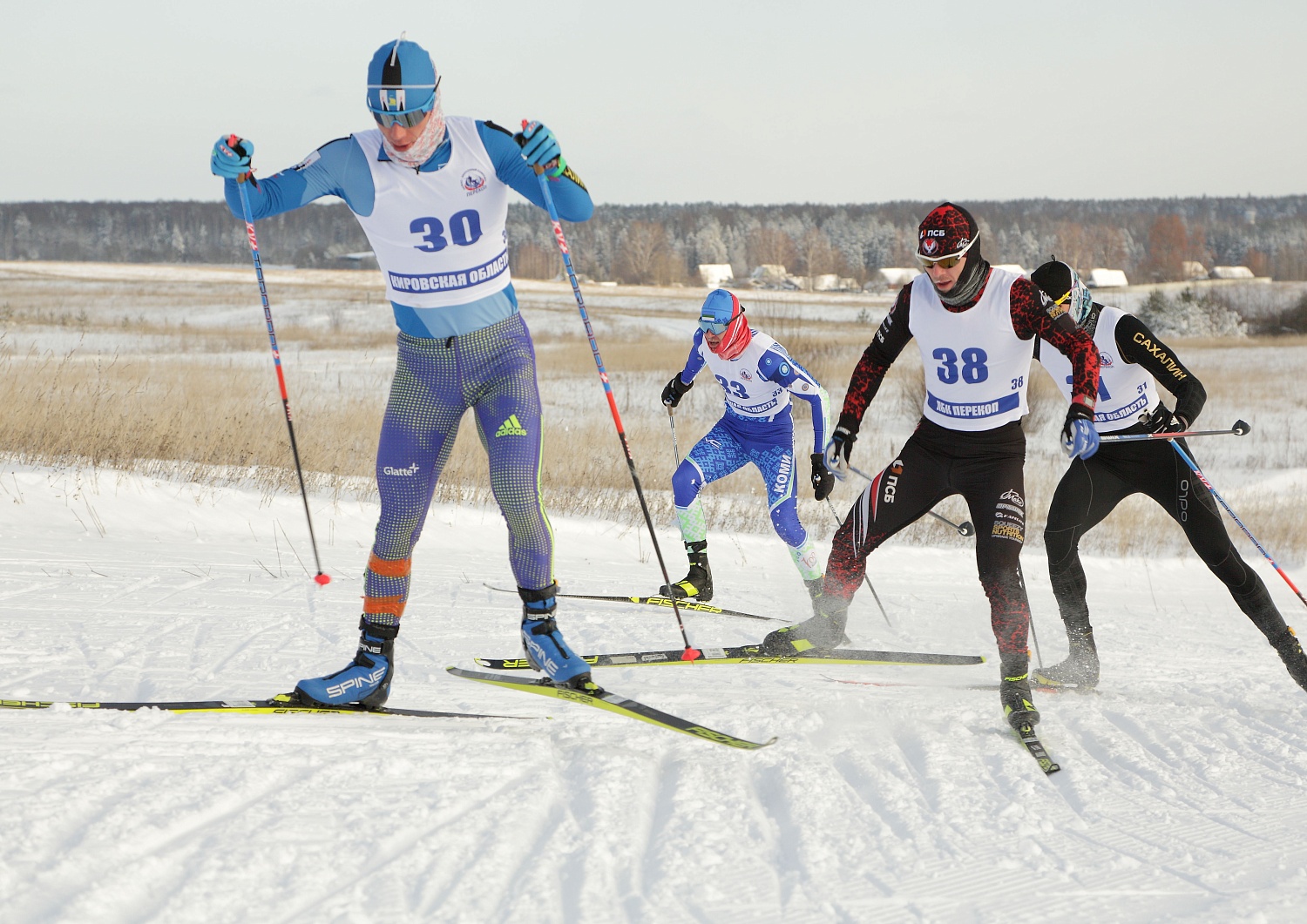 III этап Кубка России по лыжным гонкам завершился бронзой Константина Главатских