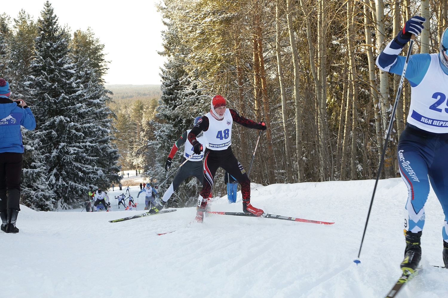 III этап Кубка России по лыжным гонкам завершился бронзой Константина Главатских