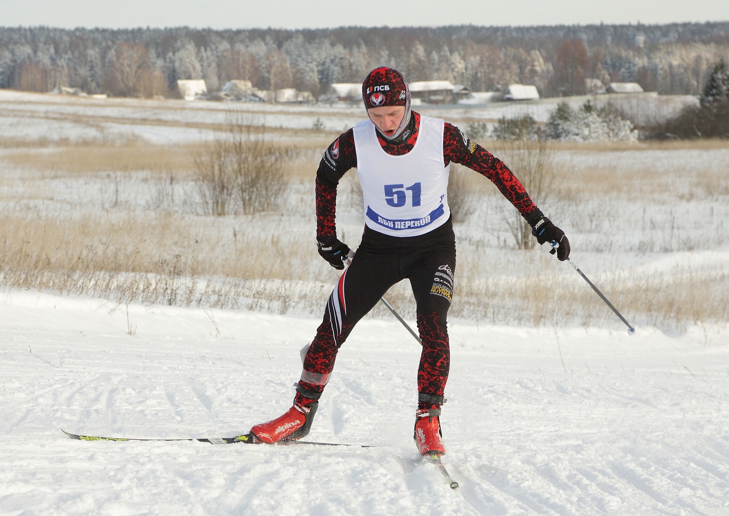 III этап Кубка России по лыжным гонкам завершился бронзой Константина Главатских