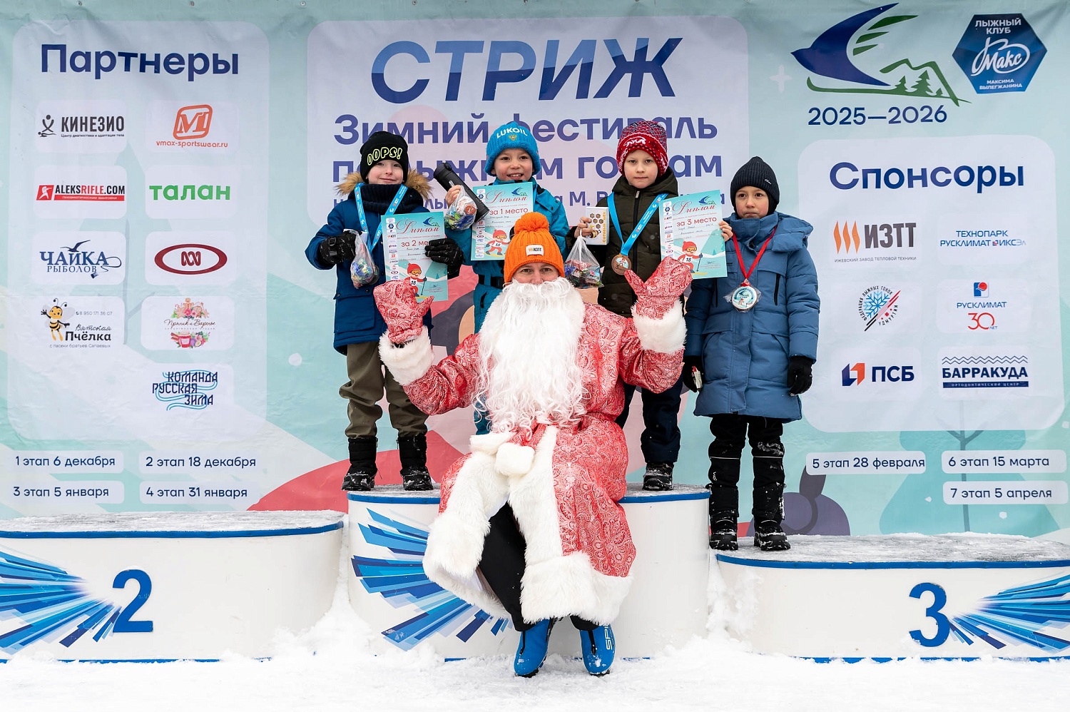 Итоги 3 этапа зимнего Кубка Технопарка «Русклимат ИКСЭл» республиканского фестиваля «Стриж»