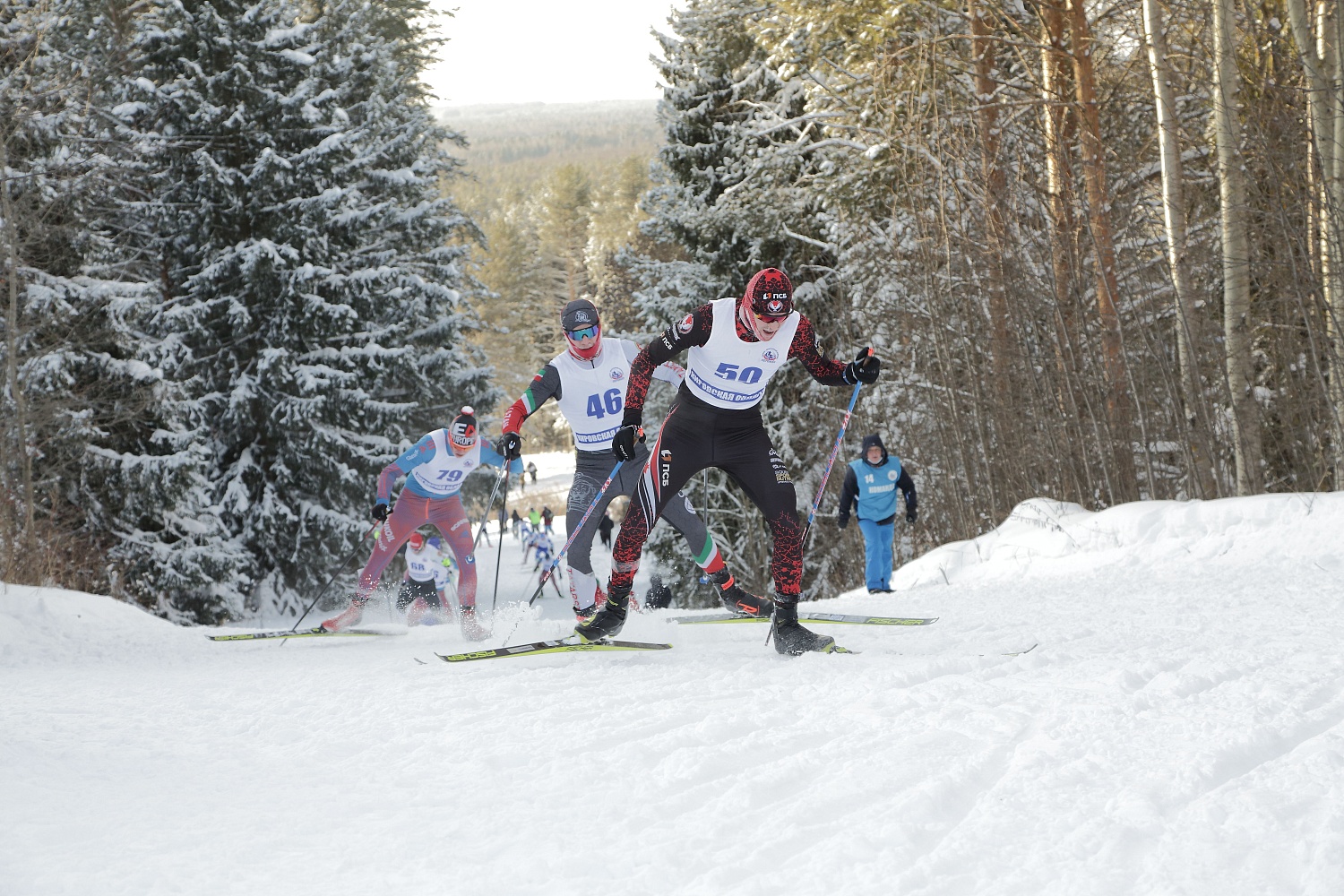 III этап Кубка России по лыжным гонкам завершился бронзой Константина Главатских