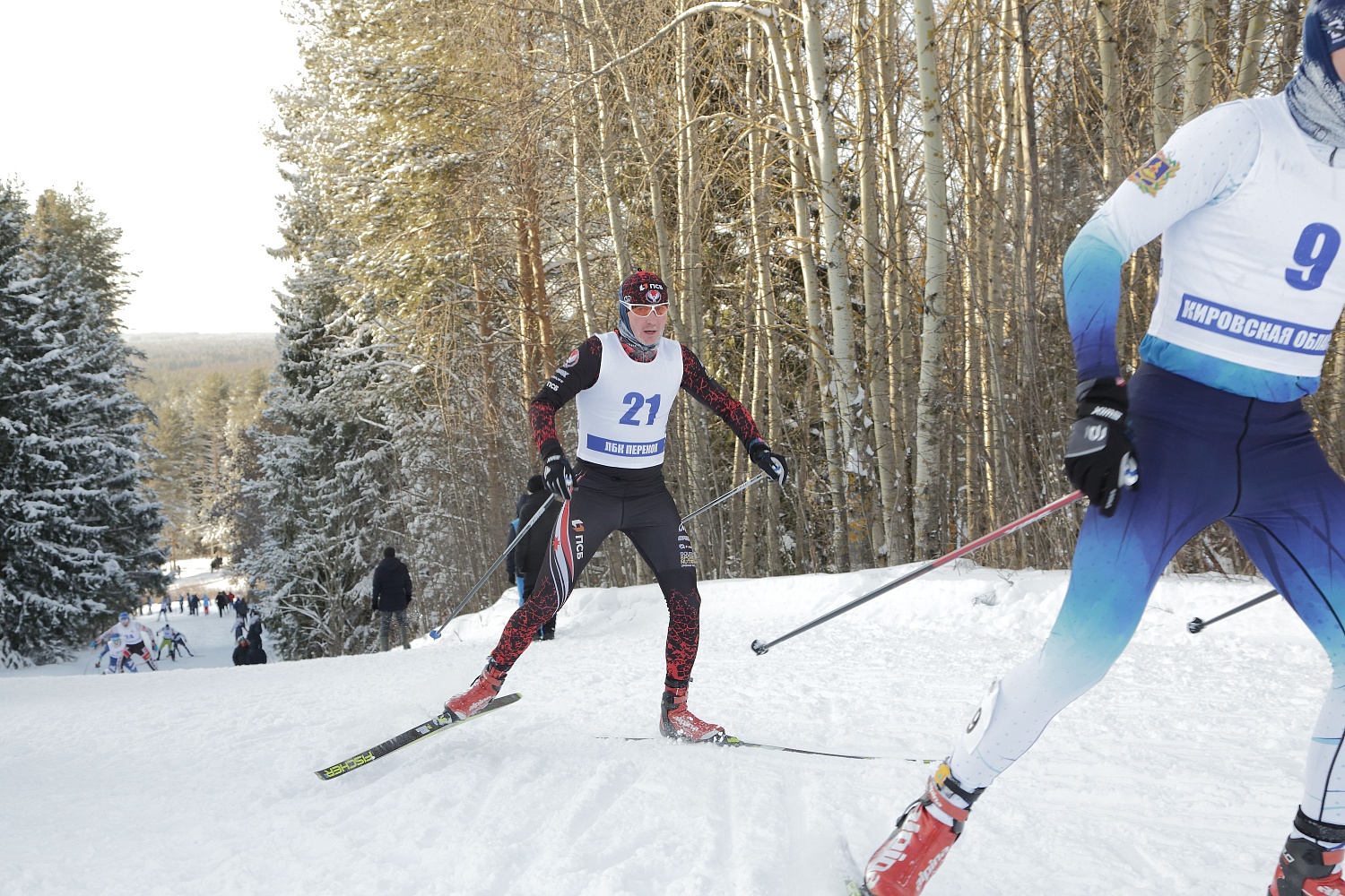 III этап Кубка России по лыжным гонкам завершился бронзой Константина Главатских