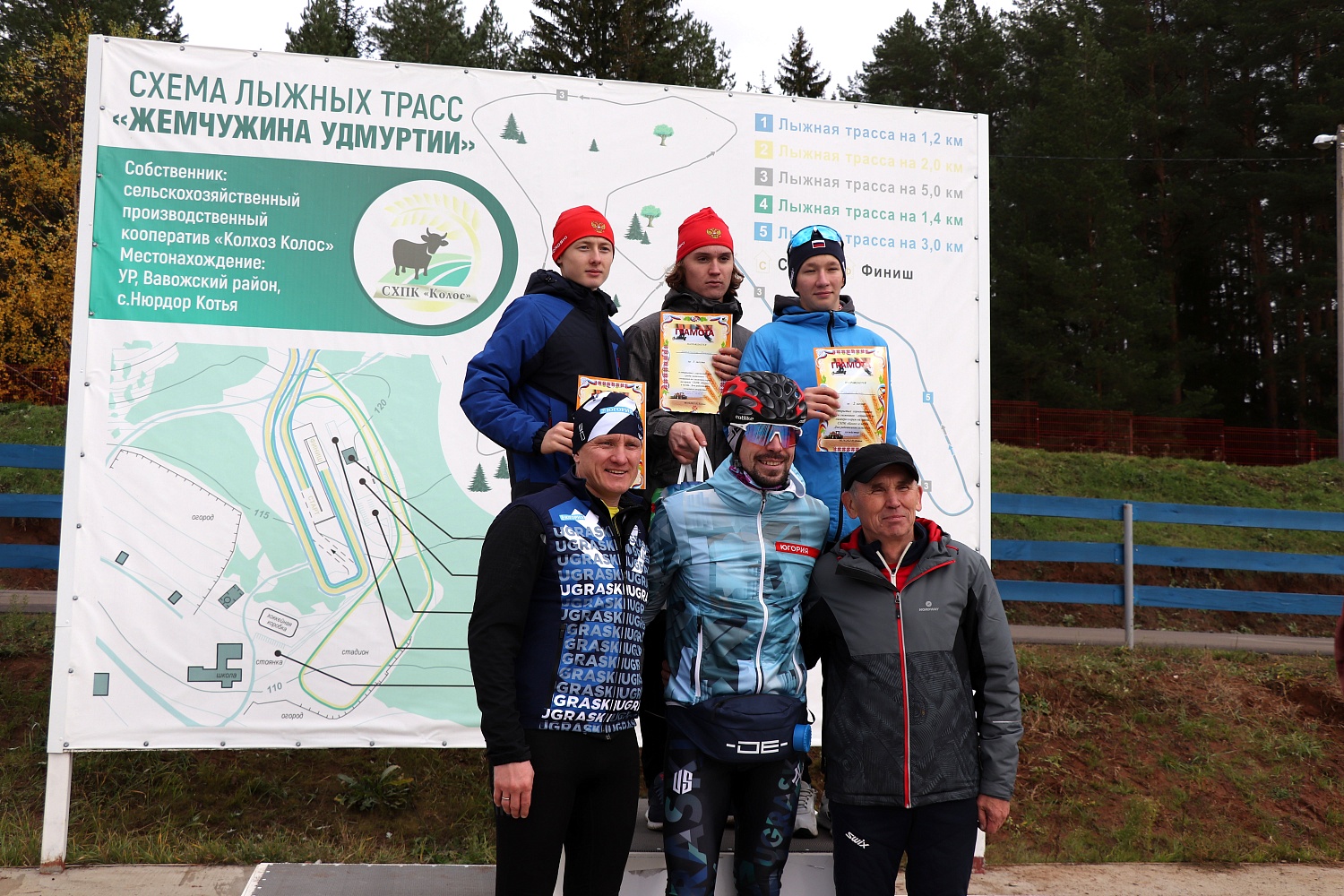Соревнования по лыжероллерам на призы СХПК «Колос». Итоги