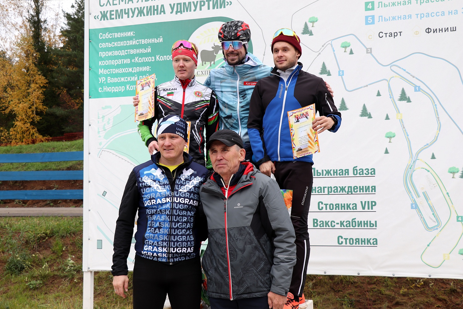 Соревнования по лыжероллерам на призы СХПК «Колос». Итоги