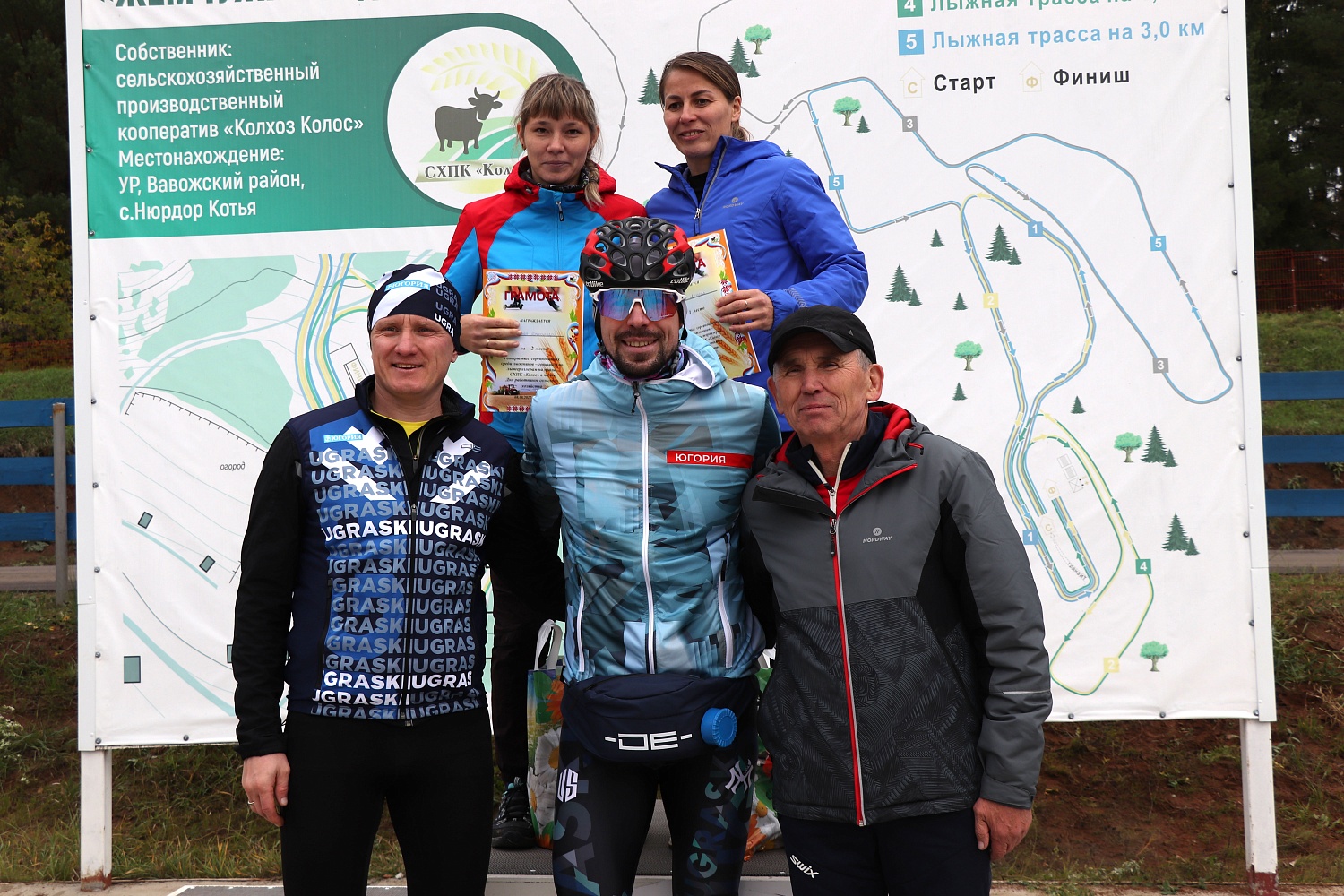 Соревнования по лыжероллерам на призы СХПК «Колос». Итоги