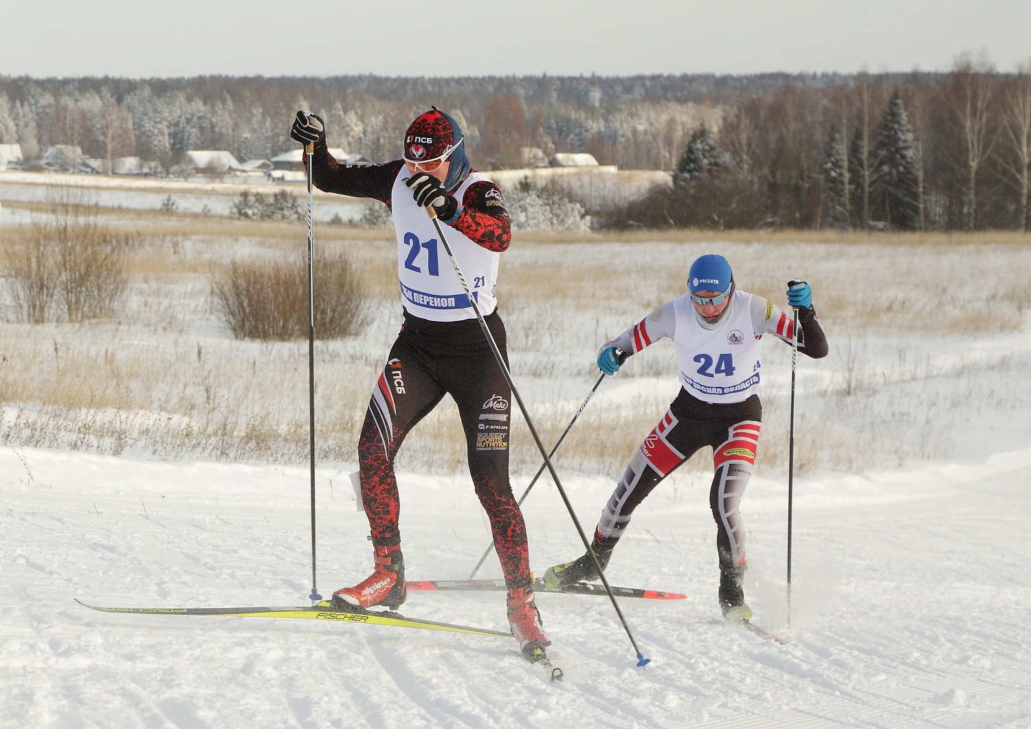 III этап Кубка России по лыжным гонкам завершился бронзой Константина Главатских
