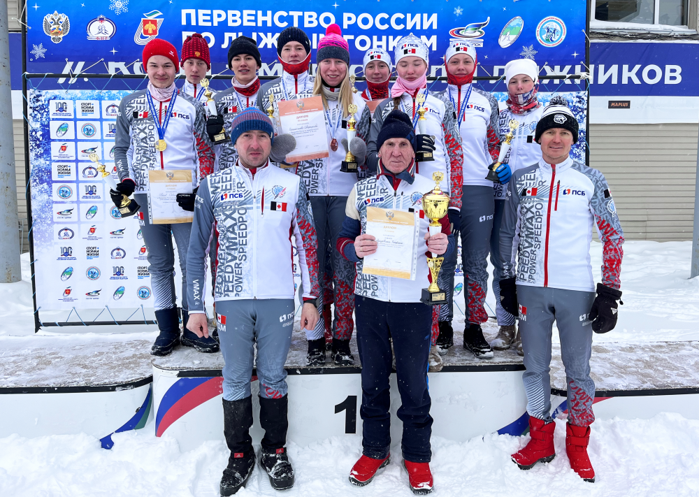 Юношеская команда Удмуртии выиграла эстафету на первенстве России